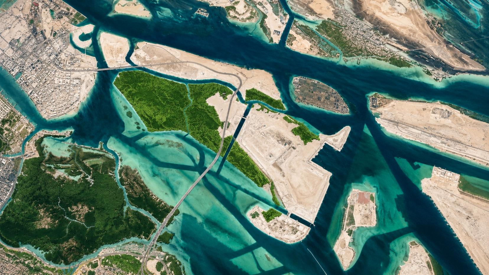 Reem Island – Regional Infrastructure and Sea Bridge Construction